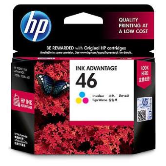 HP 46 Tri-color Original Ink Advantage Cartridge - 1
