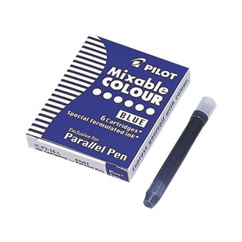 Pilot Set of 6 Cartridges for Parallel Pen recarga para canetas 6 peça(s) Azul - 1
