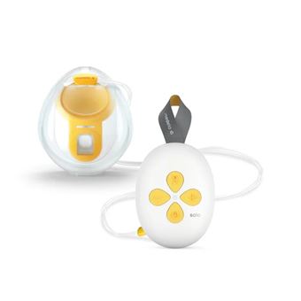Bomba Tira Leite Medela Solo | Branco, Amarelo - 1