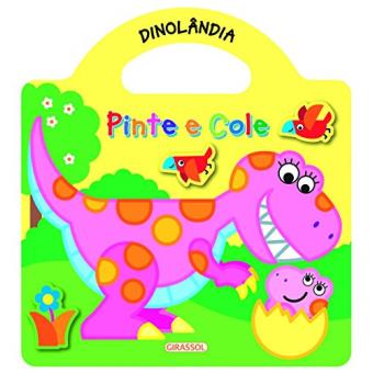 Pinte e Cole. Dinolândia - 1