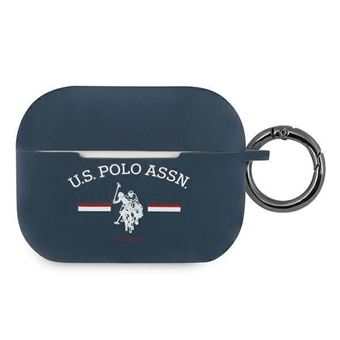 Capa Original TPU US Polo Airtag Pro Azul Marinho - 1