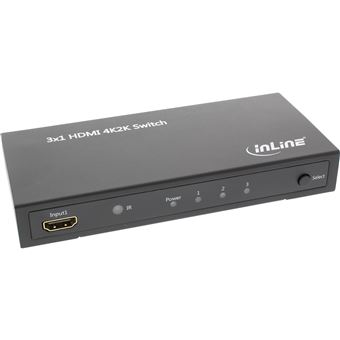 Comutador de Vídeo InLine 65014 | Preto - 1