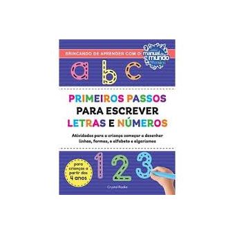 Primeiros Passos para Escrever Letras e Números - 1