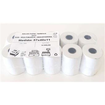 Rolos Térmicos Planner | 57x40x11 | Pack 10 rolos - 1