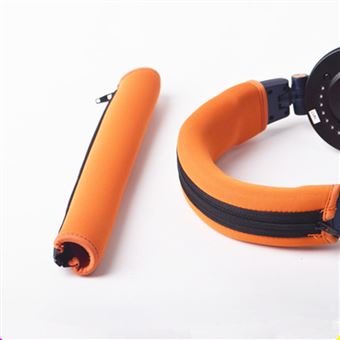 Almofadas de Cabeça HSMY para Auscultadores Audio Technica ATH-M50X M30X M40X - Laranja - 1