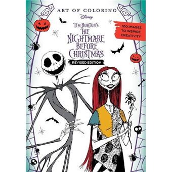 Art Of Coloring Disney Tim Burtons The Nightmare Before Christmas - 1