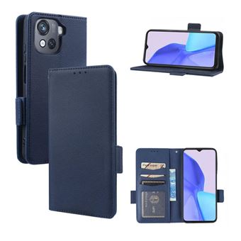 Capa FOXDOCK para Blackview Oscal C80 | Prova de Choque | Magnética| TPU | Suporte para Cartão | Azul - 1