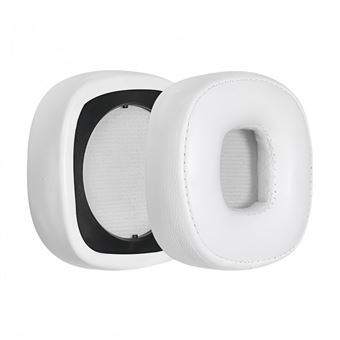 Almofadas para Auscultadores V-REEL para Marshall Major 3 4 | Branco | Couro de Ovelha - 1