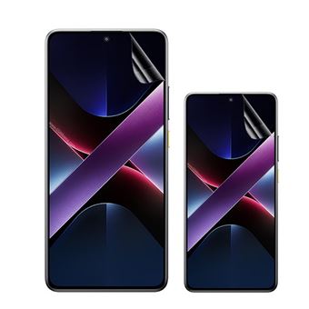 Kit 2 Películas Protectoras de Hydrogel Frente Gift4Me para Xiaomi Poco X7 Pro Iron Man | Transparente - 1