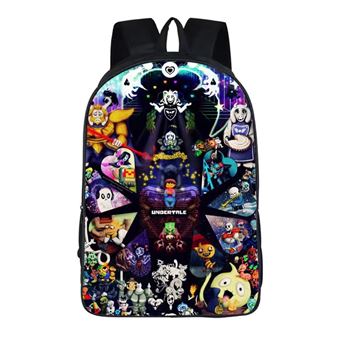 Mochila Escolar Infantil DreamWorks | Undertale | 29 x 12.5 x 42 cm | Multicolorido 1436 - 1