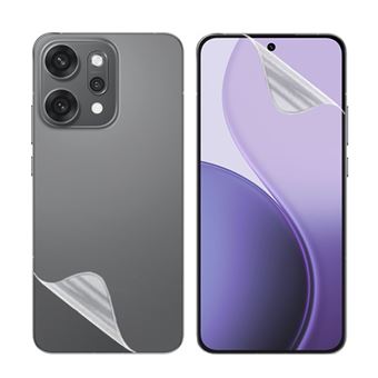 Kit Película Protectora de Hydrogel Frente e Verso GIFT4ME para Oppo Reno14 Pro | Transparente - 1