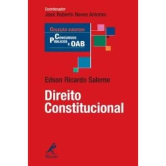Direito Constitucional - Coleção Sucesso Concursos Públicos E Oab - 1
