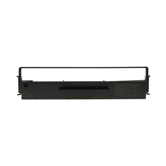 Fita para Impressora Epson SIDM Black Ribbon Cartridge for LQ-350/300/+/+II (C13S015633) | Preto - 1