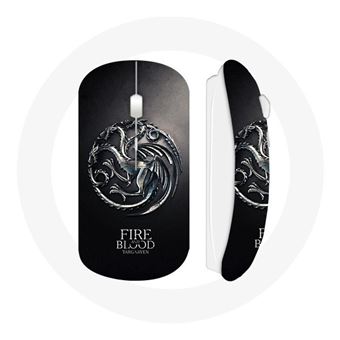 Rato Wireless Maniacase Game Of Thrones Targaryen de Fogo E Sangue - 1