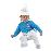Toyland C125-001 - Disfarce de Bebé Smurf 1-3 anos_0