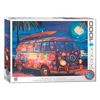 Puzzle EUROGRAPHICS 6000-5950 VW Beach Fun | 1000 Peças - 1