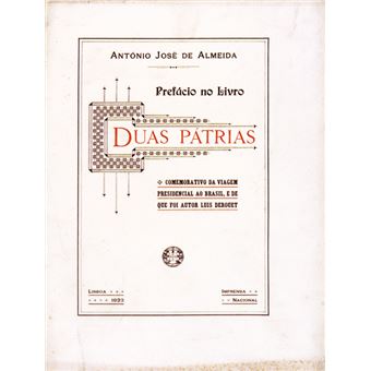 Prefácio no livro duas pátrias. - 1