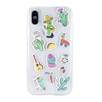 Capa Benjamins Puffy Stickers para iPhone 8/7/6s/6 Cactus - 1
