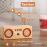 Coluna Deluxe YZSY Bluetooth Tambor Natural Bamboo Vesino_1