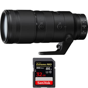Objetiva Nikon Z 70-200mm f/2.8 VR S + 1 SanDisk 32GB UHS-II 300 MB/s + PDF 15 técnicas para melhorar as suas fotografias - 1