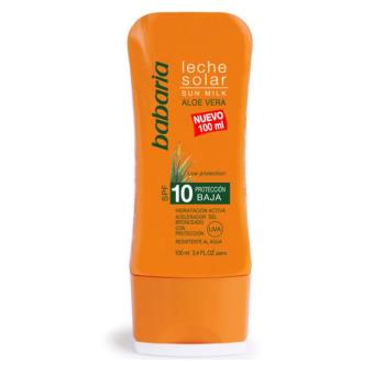 Protetor Solar Babaria Aloe Vera Spf10 100ml - 1