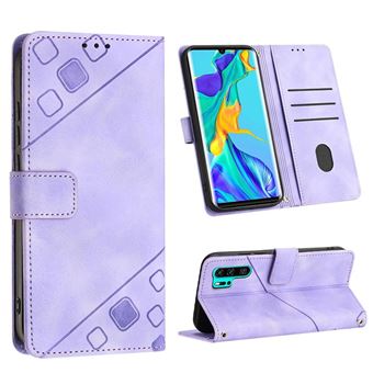 Capa ZURSANA para Huawei P30 Pro | Flip | Couro PU | À Prova de Choque | Suporte Dobrável | Fecho Magnético | Roxo - 1