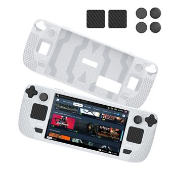 Capa Estojo de proteção em silicone líquido V-REEL para Steam Deck - Branco - 1