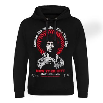 Hoodie Jimi Hendrix - Live In New York | Preto | M - 1