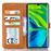 Capa Magunivers para Xiaomi Mi CC9 Pro/Mi Note 10/Mi Note 10 Pro| PU |aleta de pano - Azul escuro_1