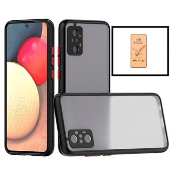Kit Capa Anti Choque Camera Protection + Vidro Temperado CeramicGlass Full Cover Phonecare para Xiaomi Redmi Note 10 Pro - Preto - 1