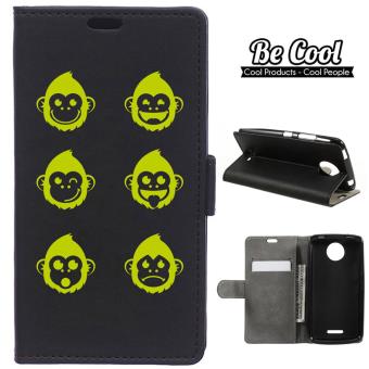 Capa BeCool estilo Livro Contorno das Mãos para Motorola Moto C - 1