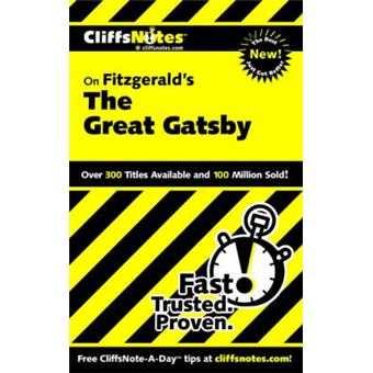 Notes on Fitzgerald's "Great Gatsby" - Paperback - 2000 - 1