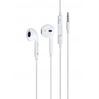 Auriculares DCU Advance Tecnologic 34151000 | Branco - 1