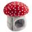 Lumo Stars Mushroom Pelúcia casa de bonecas Cinzento e Vermelho_0