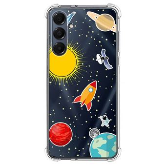 Capa de Silicone TUMUNDOSMARTPHONE anti-choque para Samsung Galaxy A16 4G / 5G desenhos de espaço de design - 1