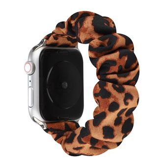 Bracelete de Trançada HSMY Elástico para Apple Watch Series 6/ SE/ 5/ 4 | 40 mm - Leopardo - 1
