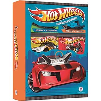 Hot Wheels: Com 6 Livros Cartonados - 1