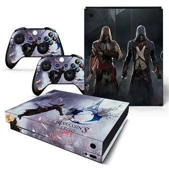 Autocolantes de Proteção HSMY para Consola e Comando Microsoft Xbox X - ASSASSINS CREED -TN-XBONEX-0218 - 1