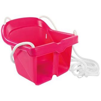 Baloiço de bebé Mochtoys Safe - Rosa - 1