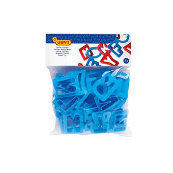 Bolsa de Moldes para Plasticina JOVI Abecedário - 1