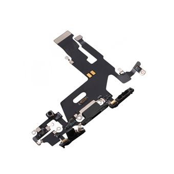 Conector de Carga Clappio para Iphone 11 Conector de Substituição Lightning - Preto - 1