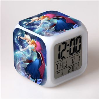 Despertador Infantil HSMY | LED | Multifuncional Colorido | FROZEN 65 - 1