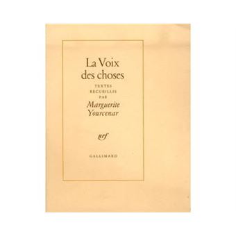 La Voix Des Choses - 1