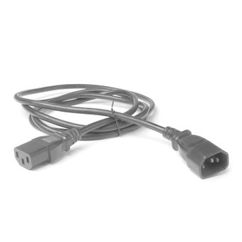 Cabo de Energia Salicru CABLE SALIDA IEC C14/C13 1.8m 10A | Preto - 1