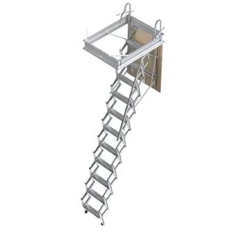 Escada Retrátil Manual para Sótão Maderterraneo | 70x110 cm | Altura 280 cm - 1