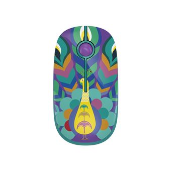 Rato sem Fio Tellur Peacock | 2,4 GHz| Receptor Nano - 1