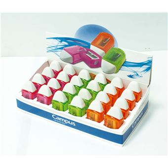 Afia-Lápis com Depósito e Borracha Campus - 1