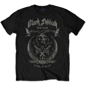 T-shirt Rock Off BLACK SABBATH | The End: Mushroom Cloud | Preto | M - 1