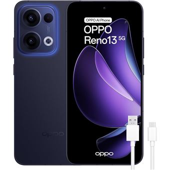 Smartphone OPPO Reno13 5G | 12GB | 256GB | Ecrã AMOLED de 6,6'' |  IA | Azul - 1