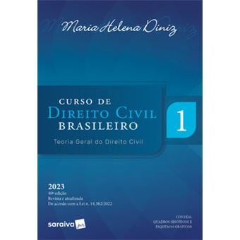 Curso De Direito Civil Brasileiro - Teoria Geral Do Direito Civil - Vol.1 - 40ª Edição 2023 - 1